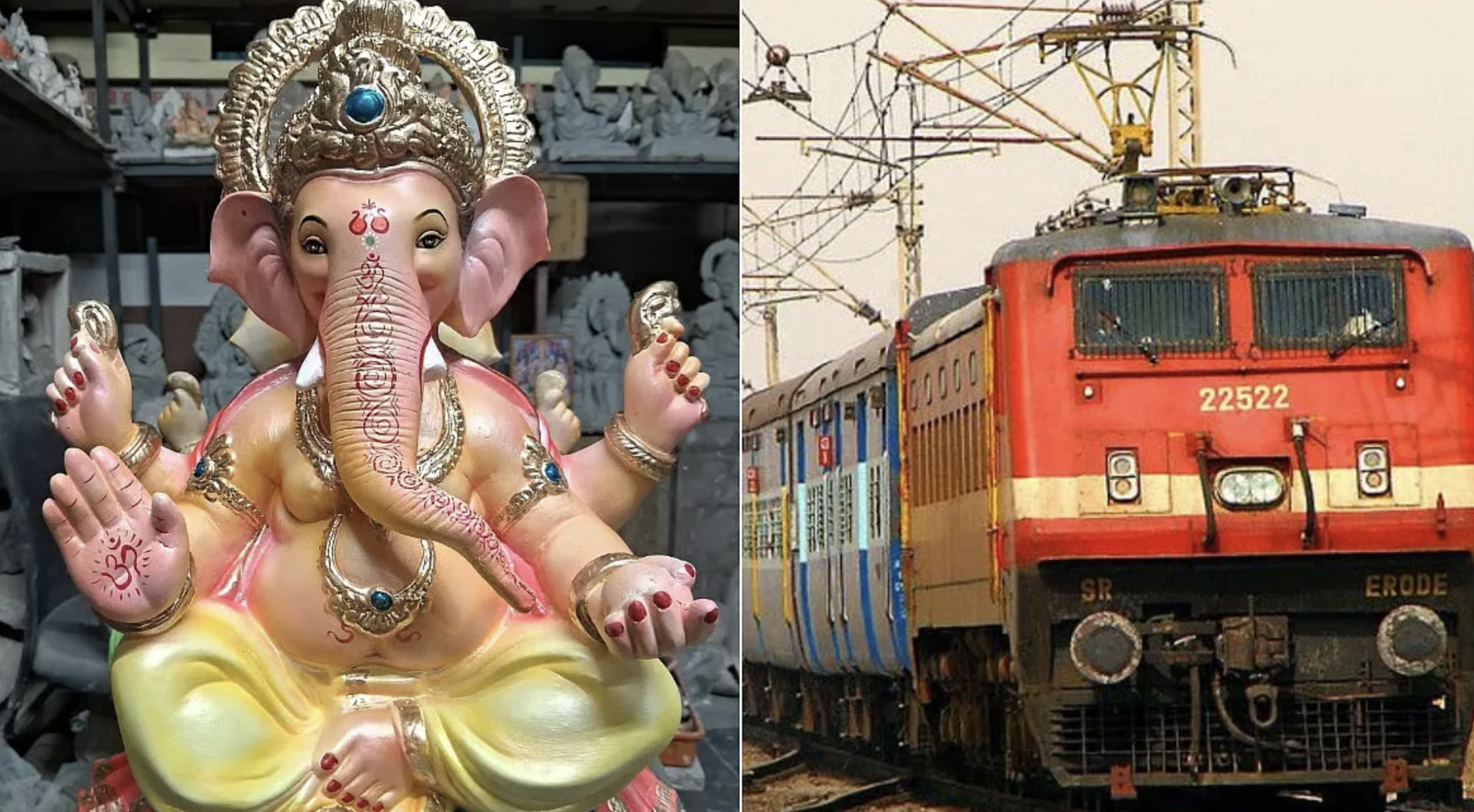 Free Trains Announced Between Mumbai & Konkan For Ganesh Chaturthi